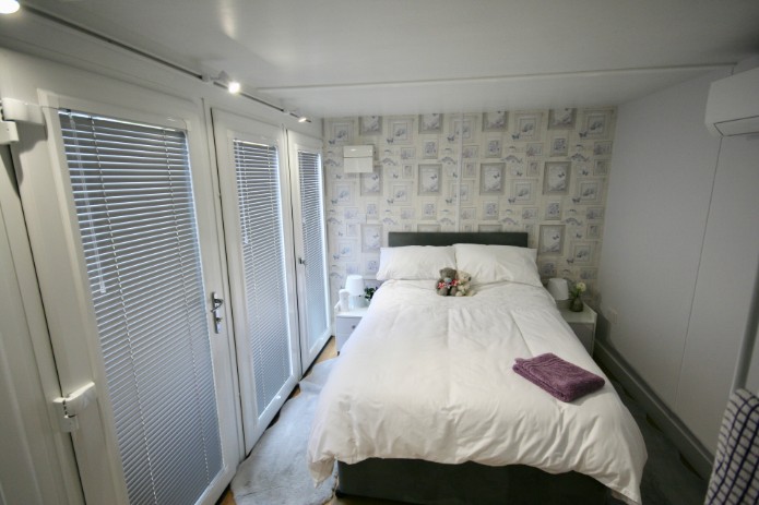 Bedroom within granny annexe